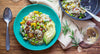 foto ricetta Insalata di riso con verdurine verdi ed erbe aromatiche 