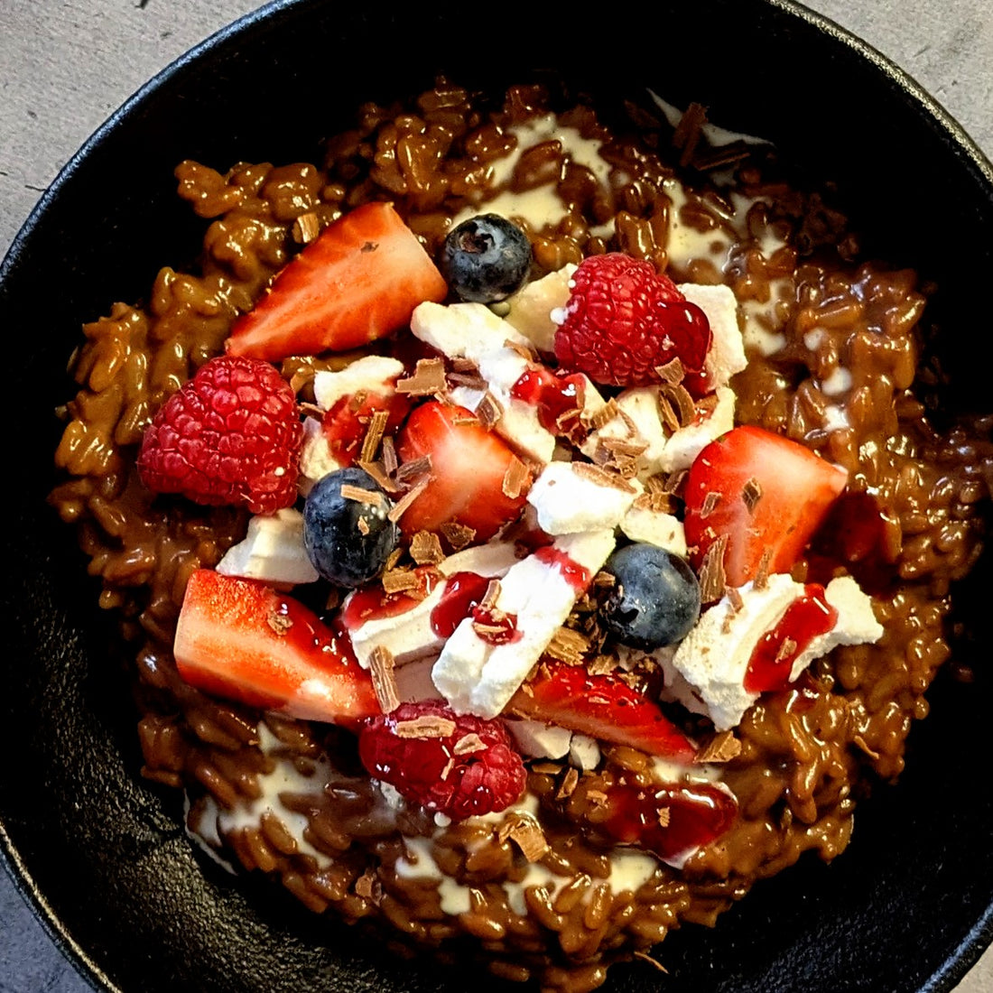 ETON MESS CHOCOLATE RISOTTO 