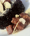 foto ricetta Riso nero con salsiccia e mandorle 