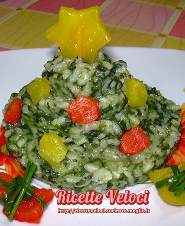 foto ricetta Risotto con speck e spinaci 