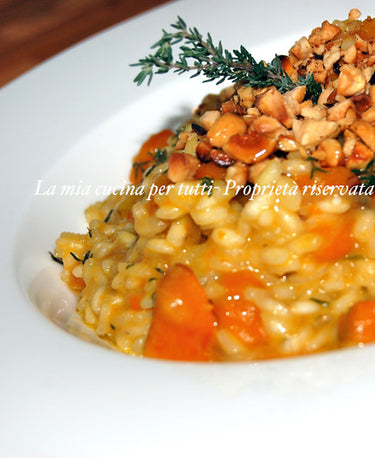 foto ricetta Riso e zucca per Natale 