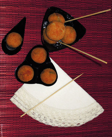 foto ricetta Mini arancini di riso ai funghi porcini 