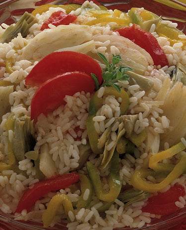 Riso con verdure 