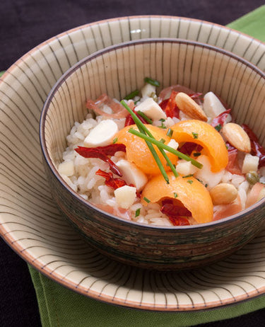 foto ricetta Insalata di riso con pomodori secchi 
