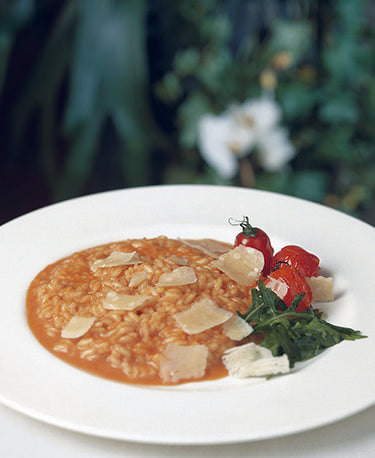 RISOTTO WITH ESSENCE OF TOMATO 