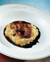KÜRBISRISOTTO MIT INGWER, GÄNSELEBER UND BALSAMICO ESSIG 